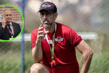 El argentino apunta a reemplazar a Gustavo en la dirección técnica de la Verde.
