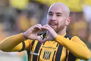 El delantero atigrado convirtió el único gol del partido.