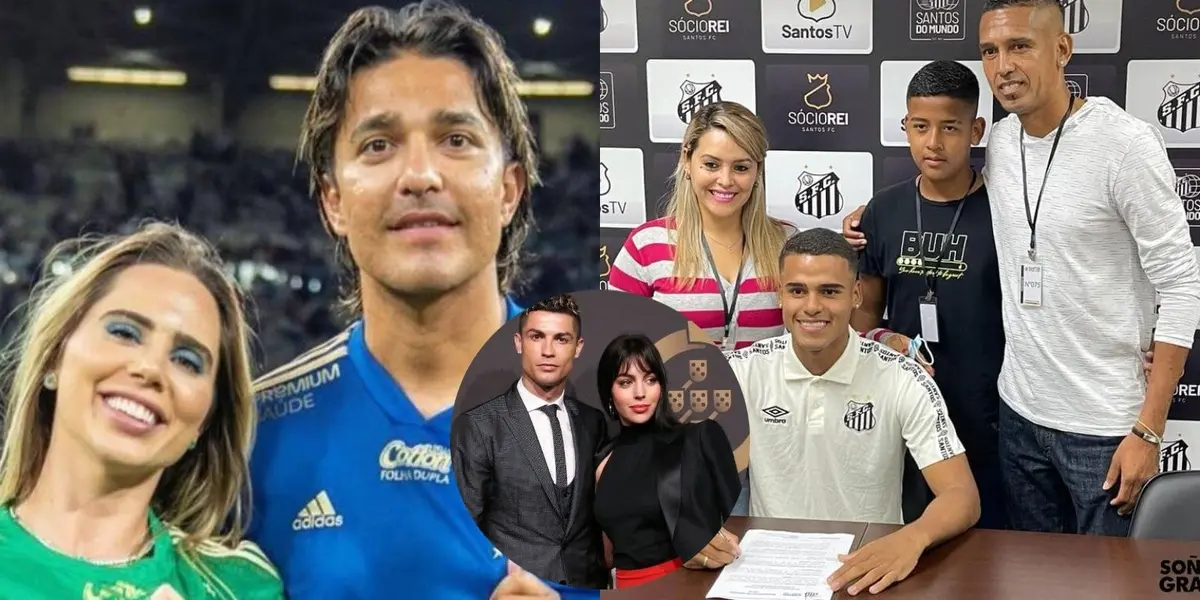 El delantero de Santos se mostró en las redes sociales al mejor estilo Moreno Martins