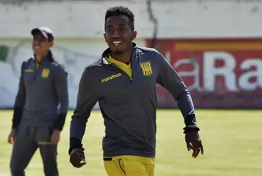 El delantero renovó su contrato