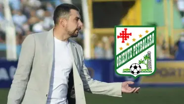 El DT del "Refinero" trató de rescatar las cosas buenas de su equipo más allá de la caída