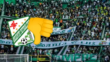 Los fanáticos del "Refinero" se expresaron luego de la caída de su equipo