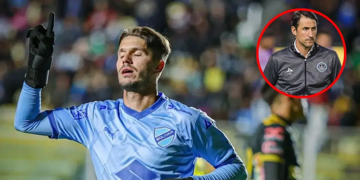 El argentino, antes de la final ante Wilstermann, habló sobre su presente