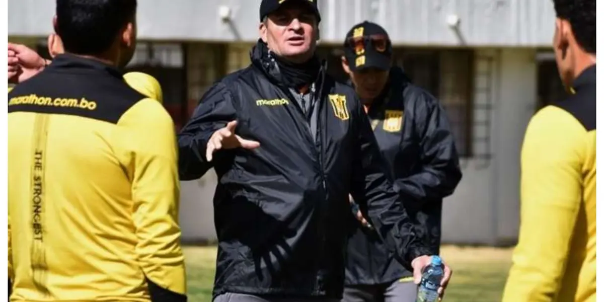 El entrenador aurinegro no se guarda nada