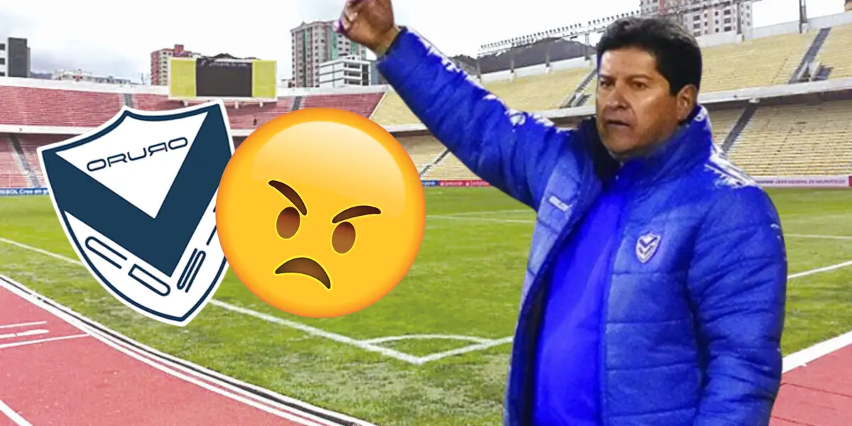 El entrenador del "Albiazul" se expresó luego del encuentro ante Bolívar