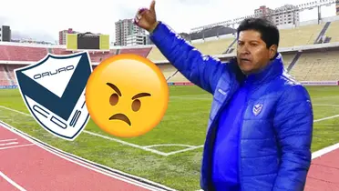 El entrenador del "Albiazul" se expresó luego del encuentro ante Bolívar