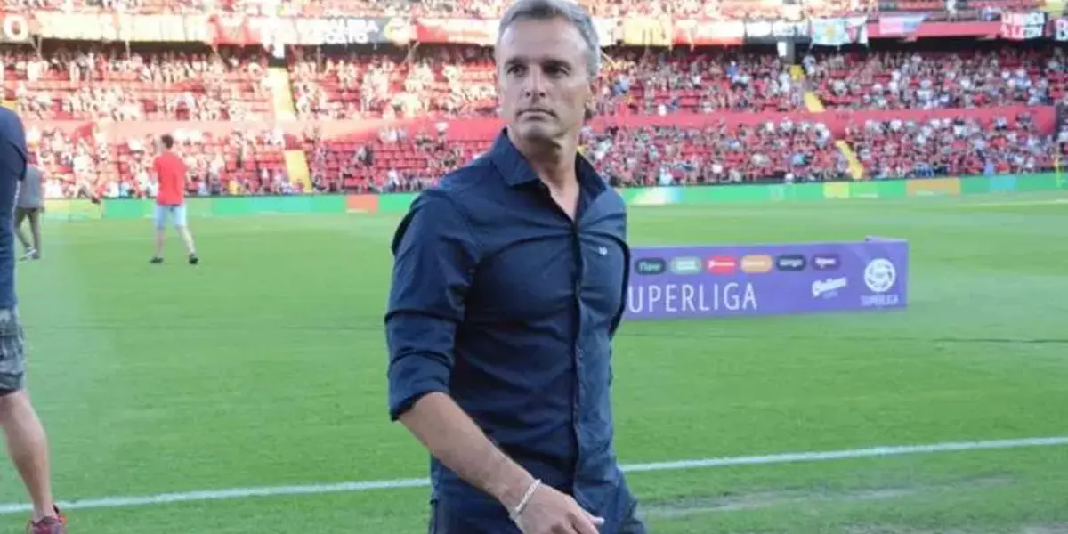 El flamante director técnico del Aurinegro brindó una entrevista tras su primer entrenamiento