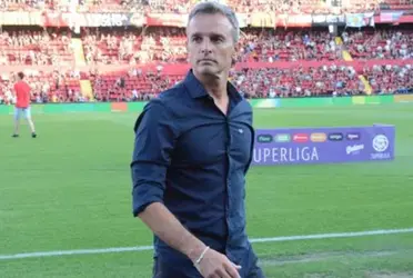 El flamante director técnico del Aurinegro brindó una entrevista tras su primer entrenamiento