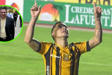 El jugador colombiano le dedicó unas sentidas palabras al ex presidente aurinegro.