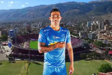 El jugador de Bolívar y de la selección nacional y su presencia en competiciones internacionales.