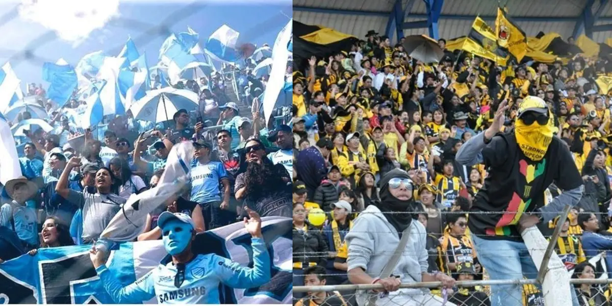 Los hinchas de ambos equipos reaccionaron como quisieron