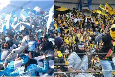 Los hinchas de ambos equipos reaccionaron como quisieron