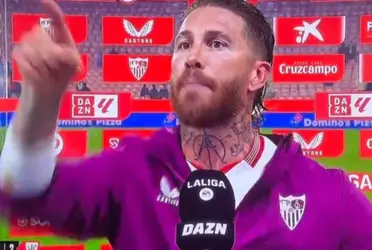 Ramos perdería la paciencia en medio de la entrevista post partido