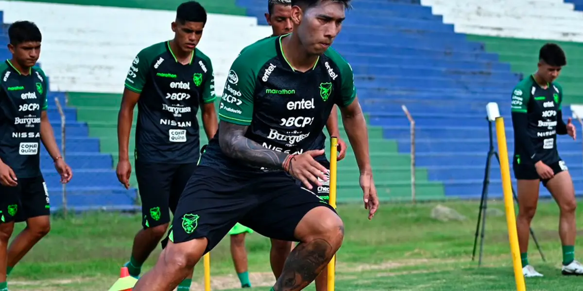 Uno de los jóvenes que entrenaba en Santa Cruz ya no está más con el seleccionado boliviano